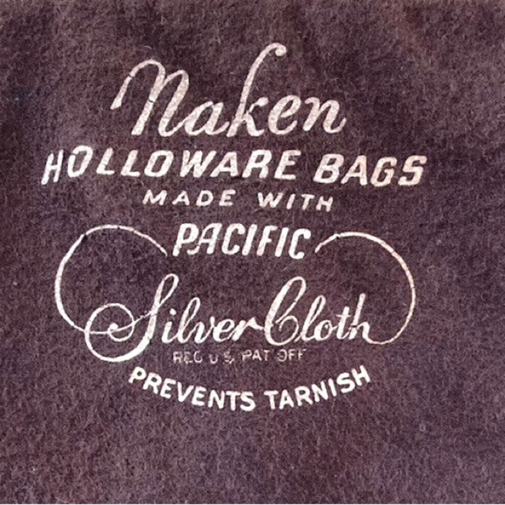Brown Naken Holloware Anti Tarnish Silver Storage Bag
